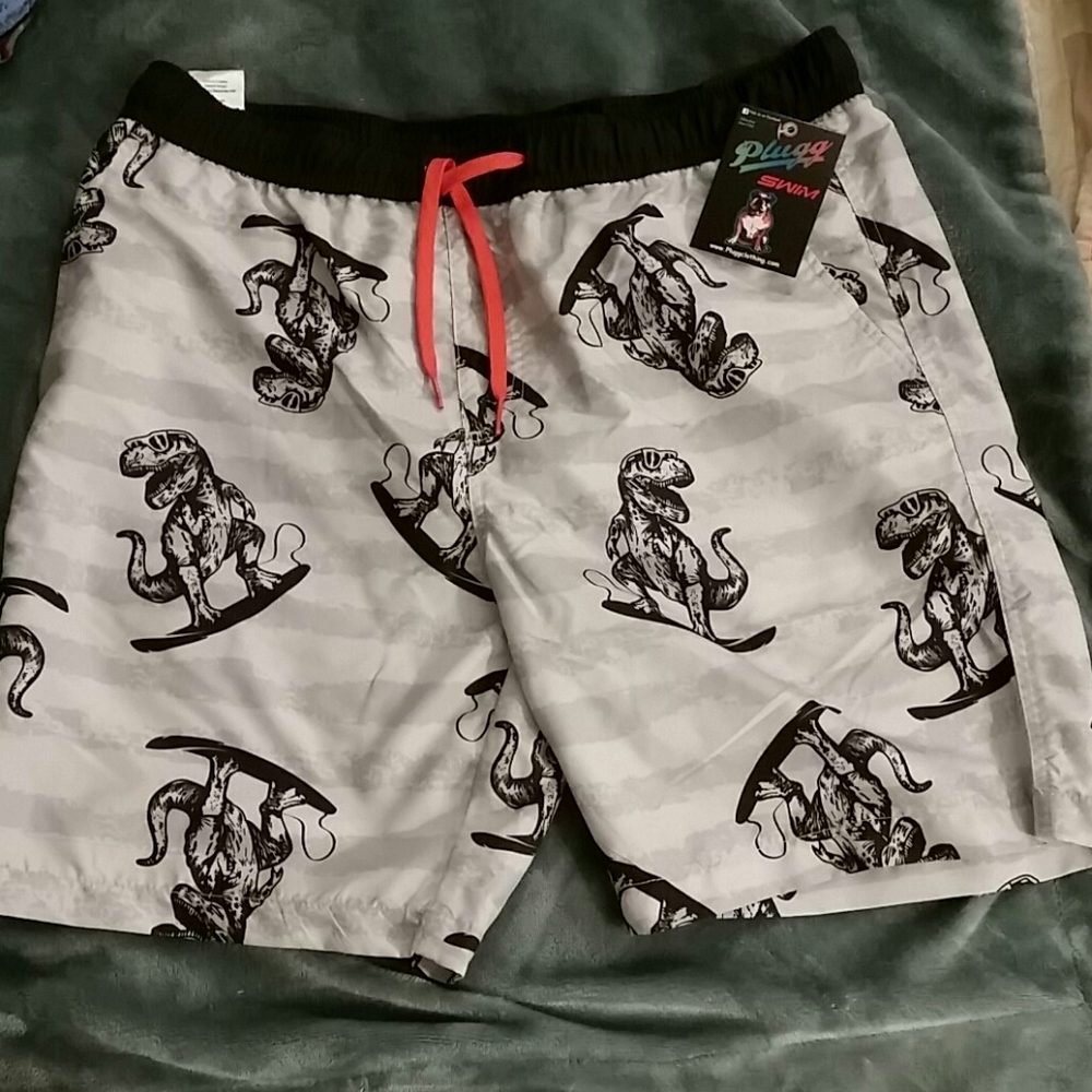 Men's T-rex bathing suit